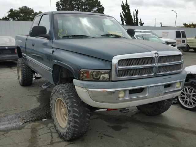 3B7HF13Z41G215010 - 2001 DODGE RAM 1500 GREEN photo 1