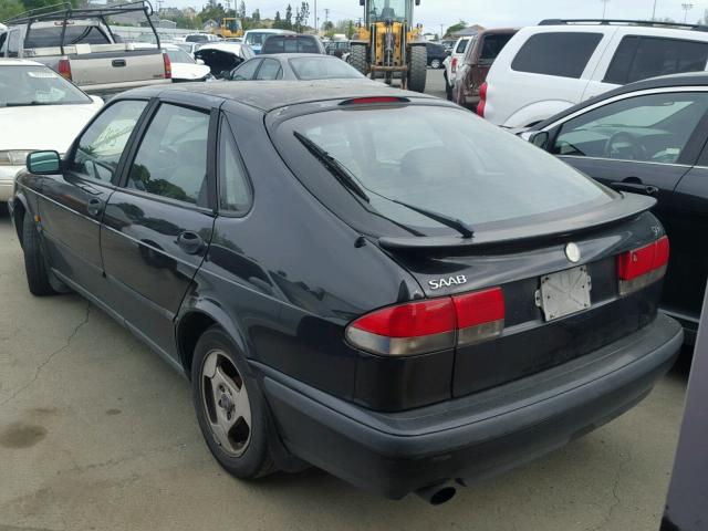 YS3DD58N3X2004666 - 1999 SAAB 9-3 S BLACK photo 3