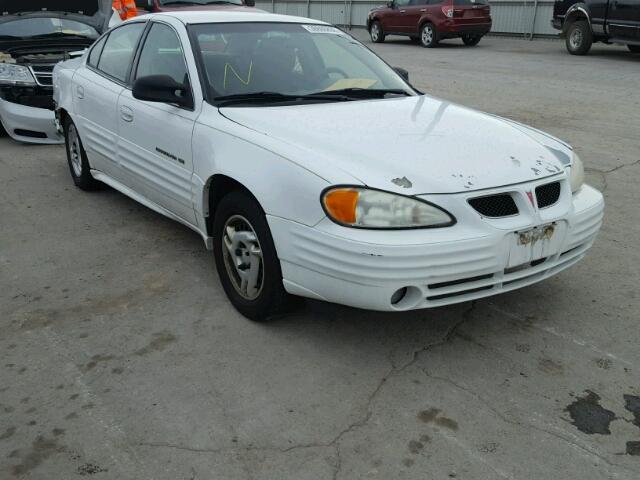 1G2NF52T01M586299 - 2001 PONTIAC GRAND AM S WHITE photo 1