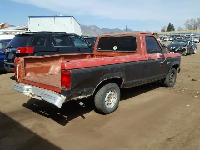 1FTBR10A9DUA28830 - 1983 FORD RANGER ORANGE photo 4