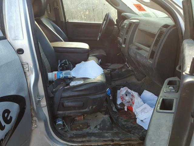 3C6TD4HT2CG243825 - 2012 DODGE RAM 2500 S SILVER photo 5