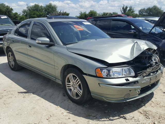 YV1RS592272607805 - 2007 VOLVO S60 2.5T GREEN photo 1