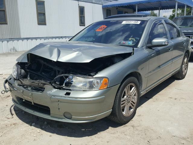 YV1RS592272607805 - 2007 VOLVO S60 2.5T GREEN photo 2