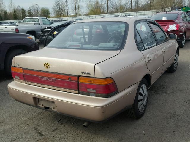 JT2AE00E9P0039321 - 1993 TOYOTA COROLLA LE GRAY photo 4