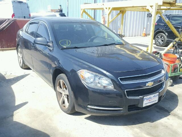 1G1ZC5EU7BF391955 - 2011 CHEVROLET MALIBU 1LT 黑色 照片 1