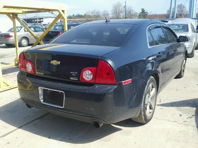 1G1ZC5EU7BF391955 - 2011 CHEVROLET MALIBU 1LT 黑色 照片 4