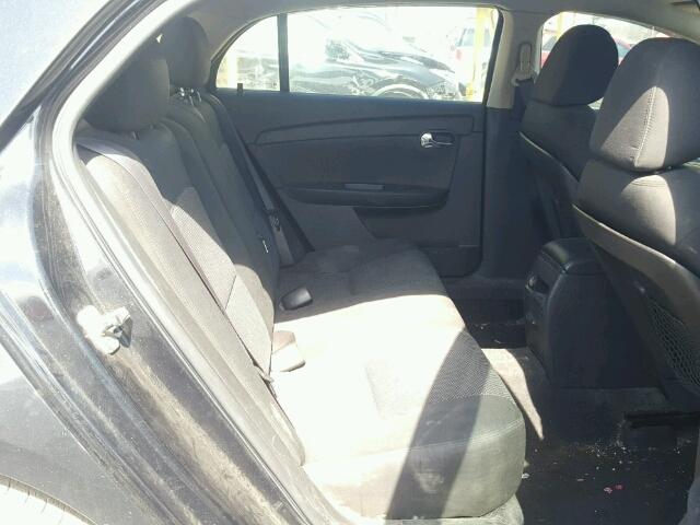 1G1ZC5EU7BF391955 - 2011 CHEVROLET MALIBU 1LT 黑色 照片 6
