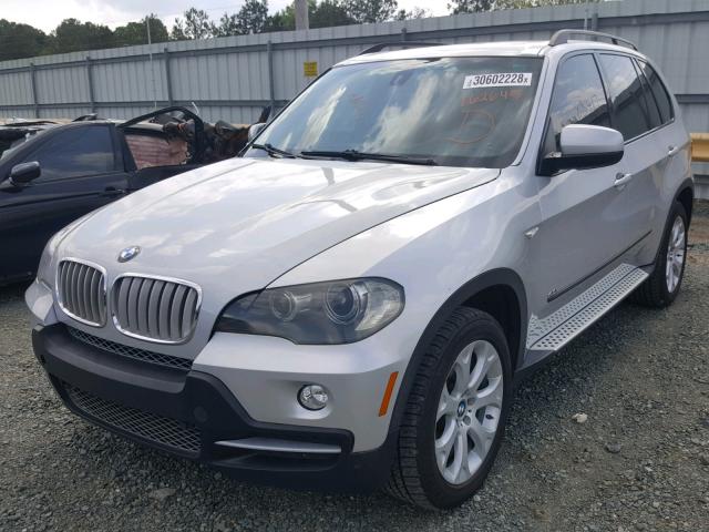 5UXFE83568L162645 - 2008 BMW X5 4.8I SILVER photo 2