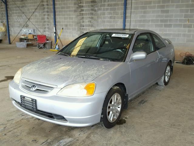 1HGEM21903L803334 - 2003 HONDA CIVIC EX Gümüş foto 2