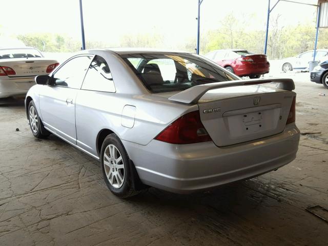 1HGEM21903L803334 - 2003 HONDA CIVIC EX Gümüş foto 3