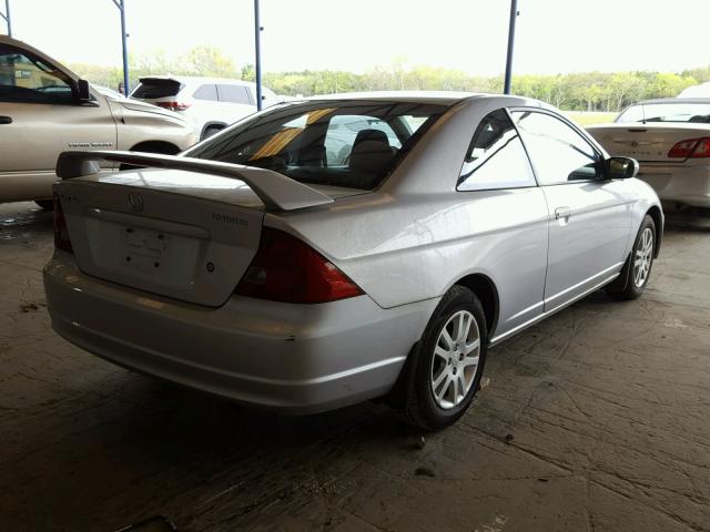 1HGEM21903L803334 - 2003 HONDA CIVIC EX Gümüş foto 4