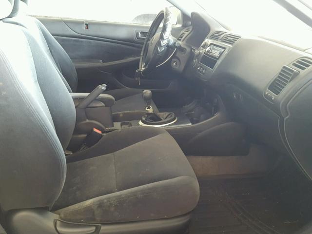 1HGEM21903L803334 - 2003 HONDA CIVIC EX Gümüş foto 5