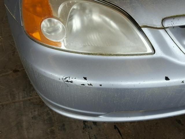 1HGEM21903L803334 - 2003 HONDA CIVIC EX Gümüş foto 9