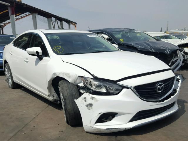 JM1GJ1V52G1435872 - 2016 MAZDA 6 TOURING WHITE photo 1