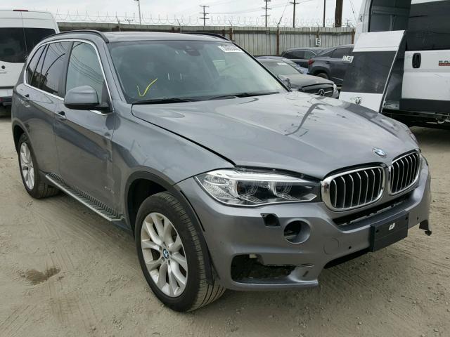 5UXKR0C59G0P33226 - 2016 BMW X5 XDRIVE3 GRAY photo 1