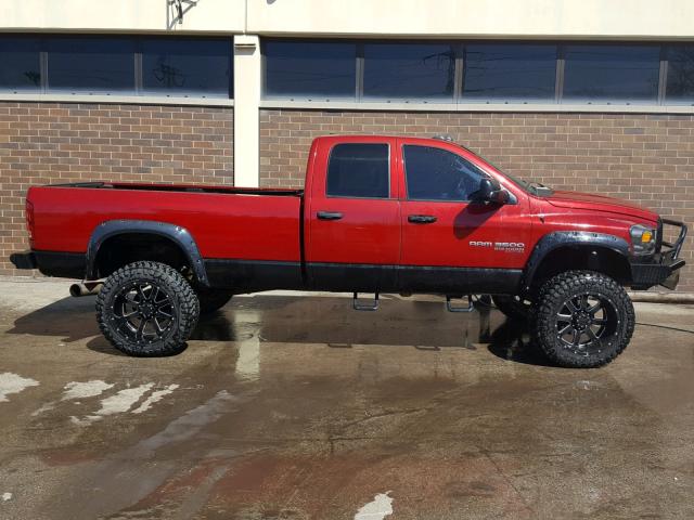 3D7LX38C66G246392 - 2006 DODGE RAM 3500 S RED photo 9