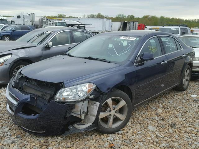1G1ZC5E03CF220988 - 2012 CHEVROLET MALIBU 1LT 蓝色 照片 2