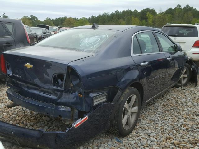 1G1ZC5E03CF220988 - 2012 CHEVROLET MALIBU 1LT 蓝色 照片 4