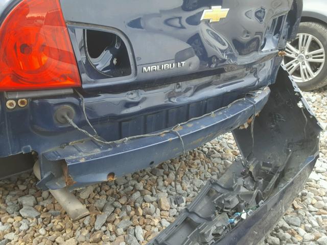 1G1ZC5E03CF220988 - 2012 CHEVROLET MALIBU 1LT 蓝色 照片 9