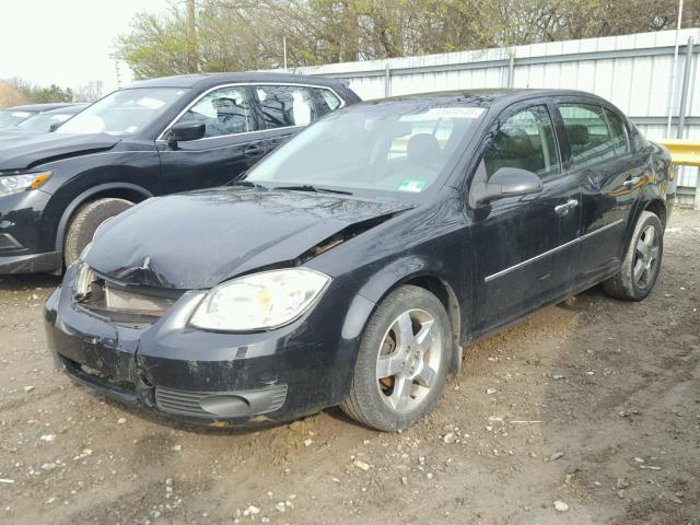 1G1AD5F52A7152131 - 2010 CHEVROLET COBALT 1LT BLACK photo 2