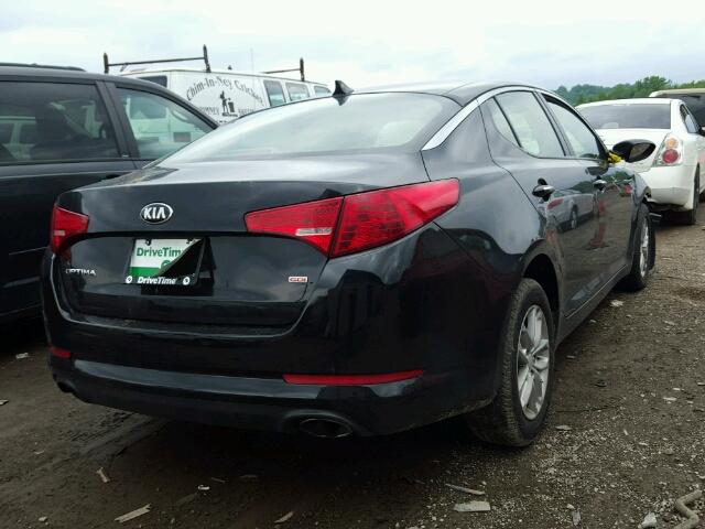 5XXGM4A78DG193105 - 2013 KIA OPTIMA LX BLACK photo 4