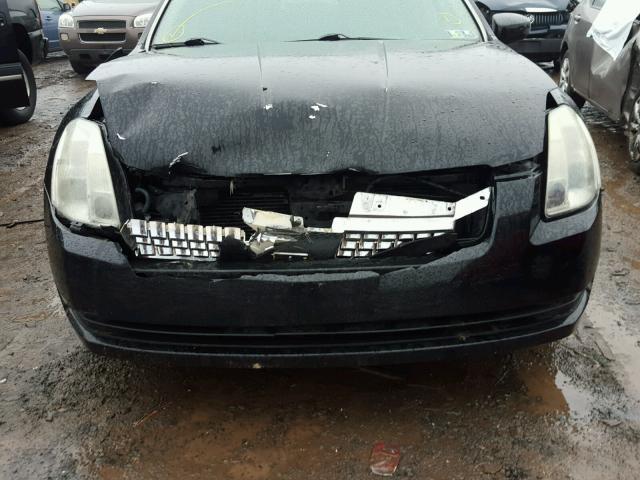 1N4BA41E54C898743 - 2004 NISSAN MAXIMA SE BLACK photo 9