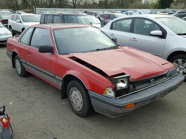 JHMAB7226FC021771 - 1985 HONDA PRELUDE 18 RED photo 1