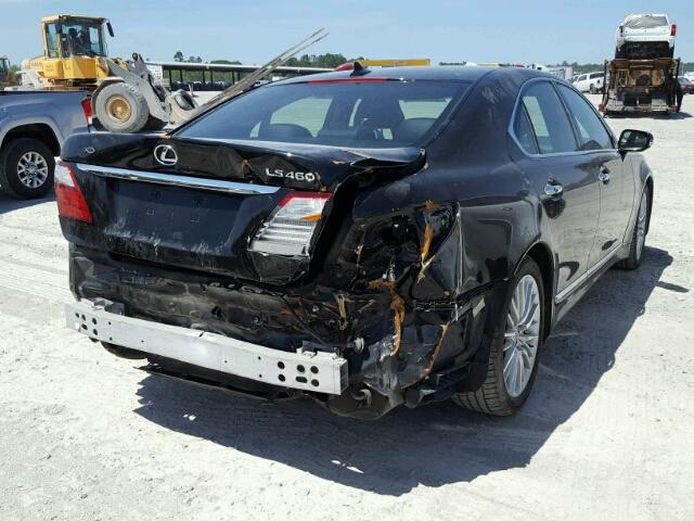 JTHBL5EF8C5109354 - 2012 LEXUS LS 460 BLACK photo 4