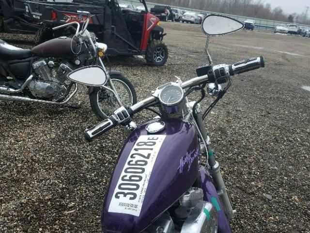 1HD4CJM131K151789 - 2001 HARLEY-DAVIDSON XL883 C PURPLE photo 5