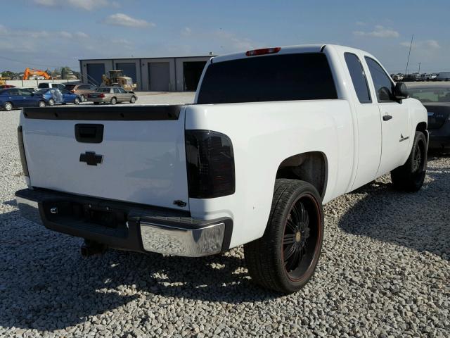 1GCEC19J68Z241230 - 2008 CHEVROLET SILVERADO WHITE photo 4