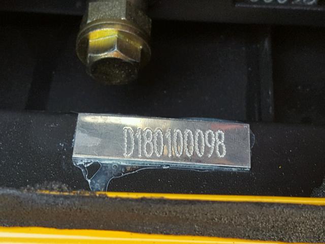 D180100098 - 2018 OTHE SMG9500S YELLOW photo 10