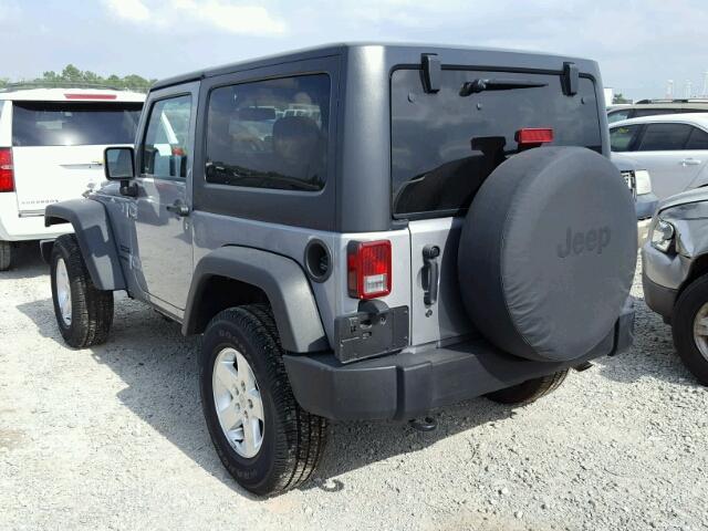 1C4AJWAG6DL623692 - 2013 JEEP WRANGLER S SILVER photo 3