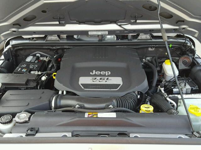 1C4AJWAG6DL623692 - 2013 JEEP WRANGLER S SILVER photo 7