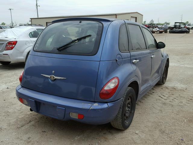 3A4FY58B26T287224 - 2006 CHRYSLER PT CRUISER BLUE photo 4