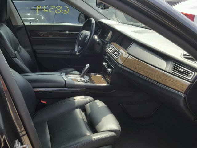 WBAYE4C56DDW22939 - 2013 BMW 740 LI GRAY photo 5