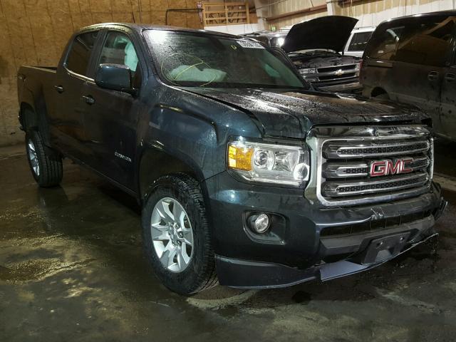 1GTG6CENXH1282561 - 2017 GMC CANYON SLE CHARCOAL photo 1