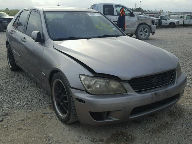 JTHBD192540092444 - 2004 LEXUS IS 300 SILVER photo 1