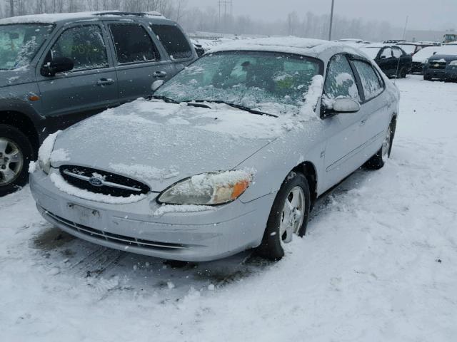 1FAFP55S53A263389 - 2003 FORD TAURUS SES GRAY photo 2