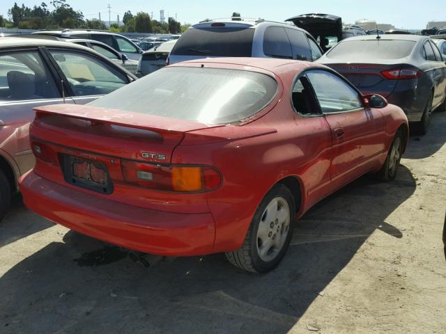 JT2ST85NXL0042899 - 1990 TOYOTA CELICA GT- RED photo 4