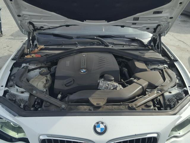 WBA1M1C57GV394659 - 2016 BMW M235I WHITE photo 7