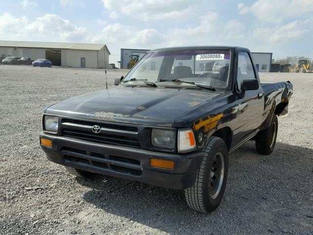 JT4RN81A5M5114311 - 1991 TOYOTA PICKUP 1/2 BLACK photo 2