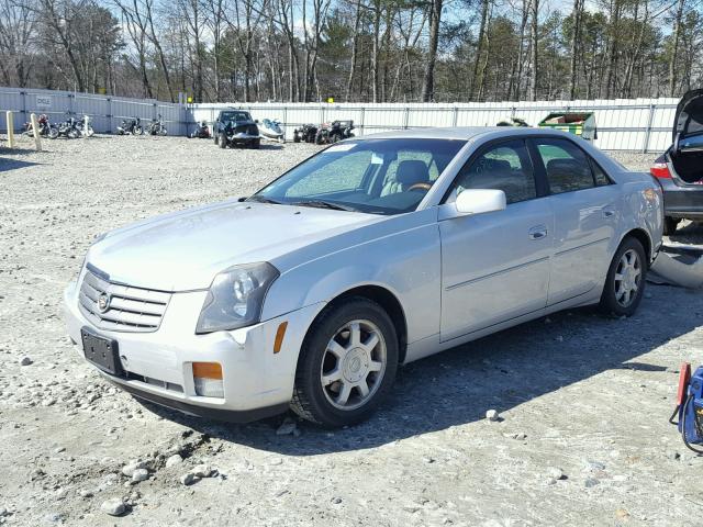 1G6DM57N530152481 - 2003 CADILLAC CTS SILVER photo 2