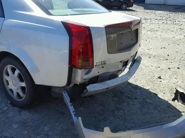 1G6DM57N530152481 - 2003 CADILLAC CTS SILVER photo 9