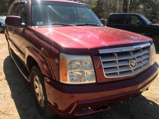 1GYEK63N33R144193 - 2003 CADILLAC ESCALADE L RED photo 2