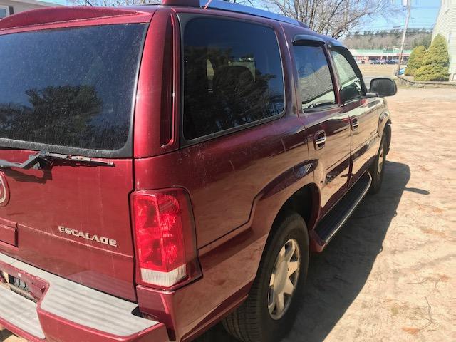 1GYEK63N33R144193 - 2003 CADILLAC ESCALADE L RED photo 4