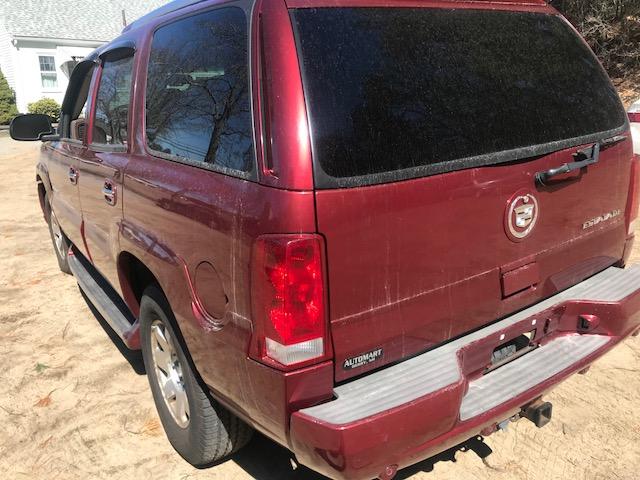 1GYEK63N33R144193 - 2003 CADILLAC ESCALADE L RED photo 5