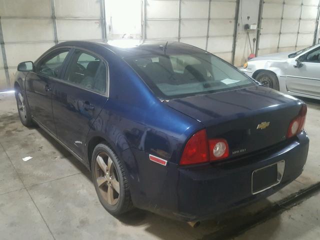 1G1ZH57B38F172268 - 2008 CHEVROLET MALIBU 1LT 蓝色 照片 3