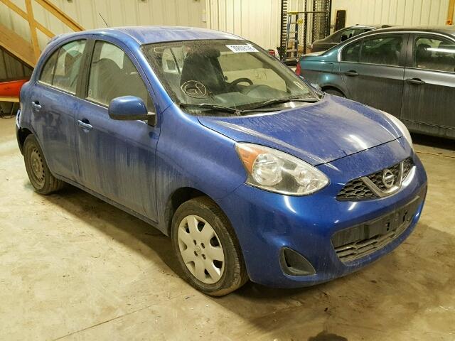 3N1CK3CPXFL214090 - 2015 NISSAN MICRA BLUE photo 1