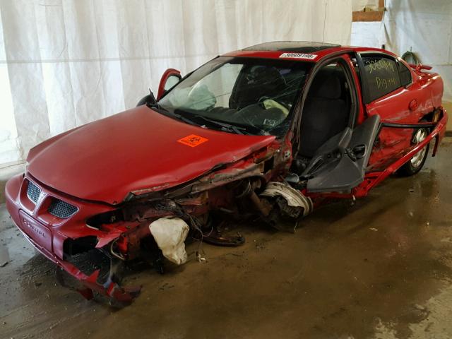 1G2NF52E63C319968 - 2003 PONTIAC GRAND AM S 红色 照片 2