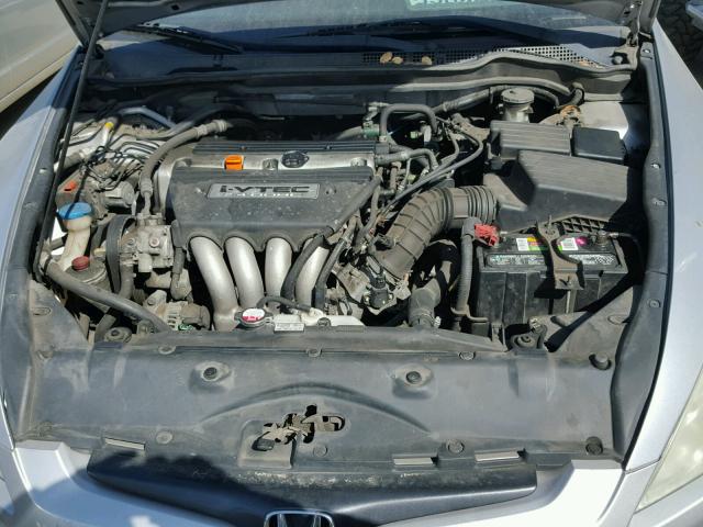 1HGCM72264A022658 - 2004 HONDA ACCORD LX SILVER photo 7